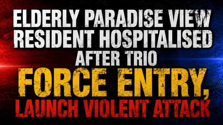 elderly attacked in break in paradise view