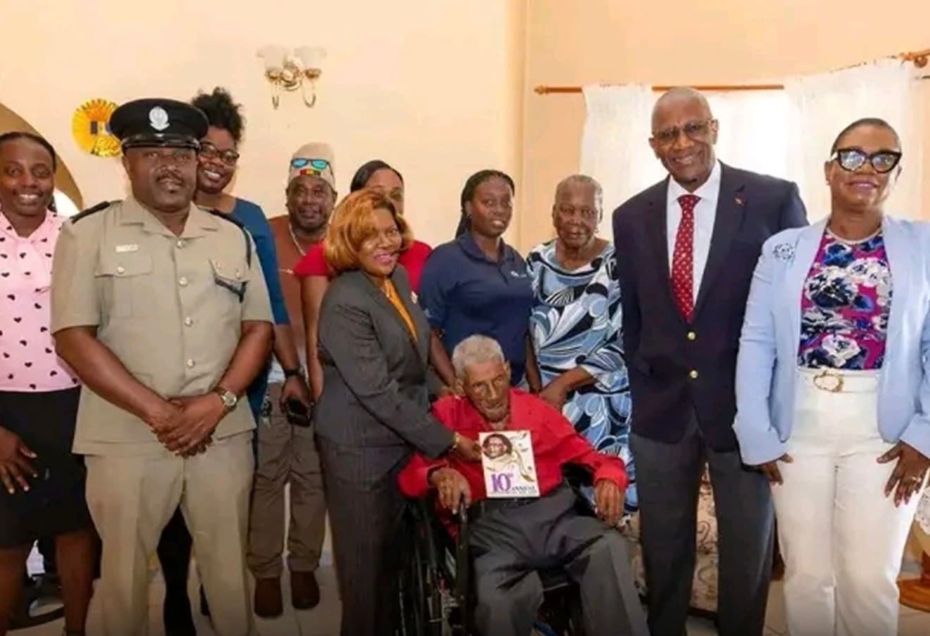 male centenarian dies