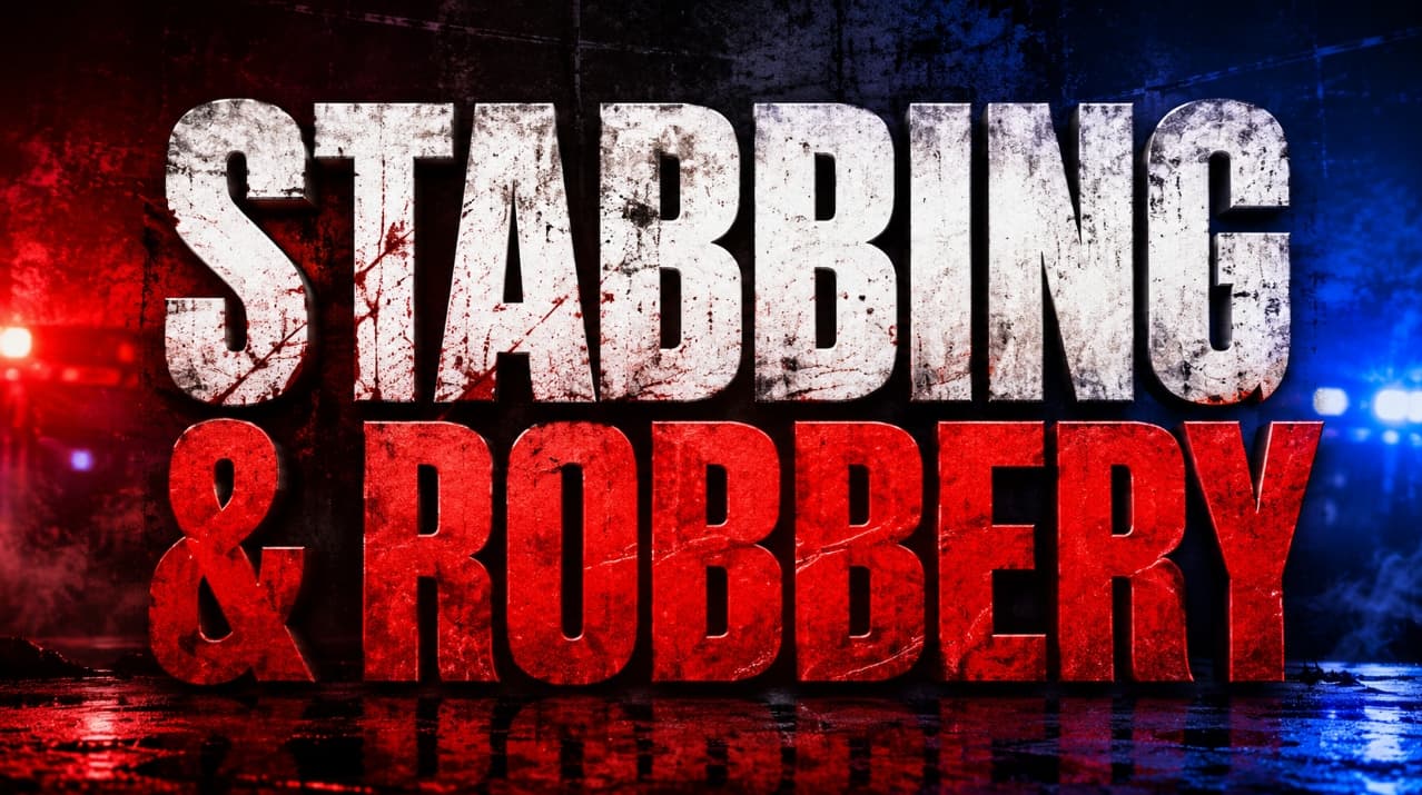 stabbing and robbery