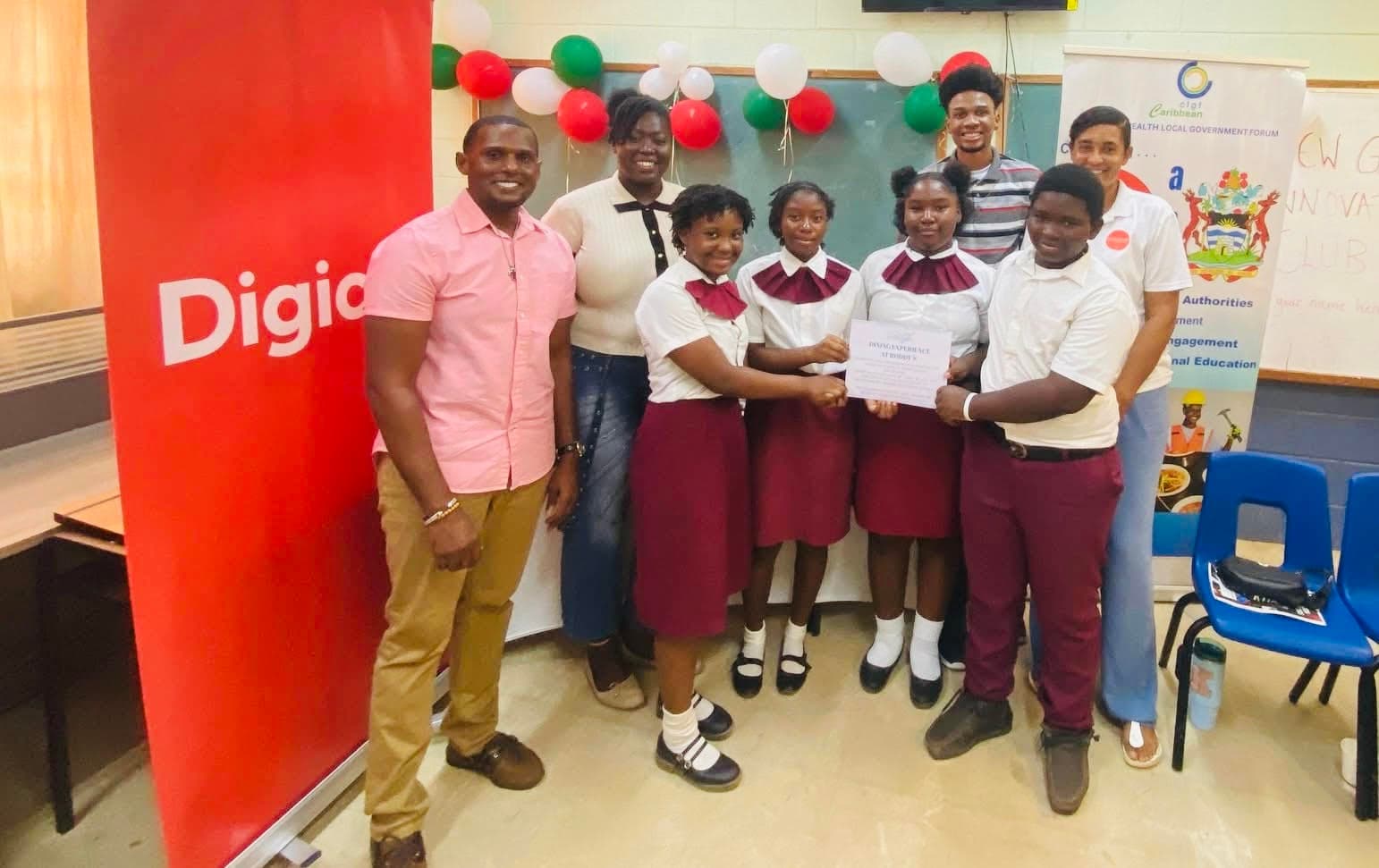 barbudans at digicel and acb workshop