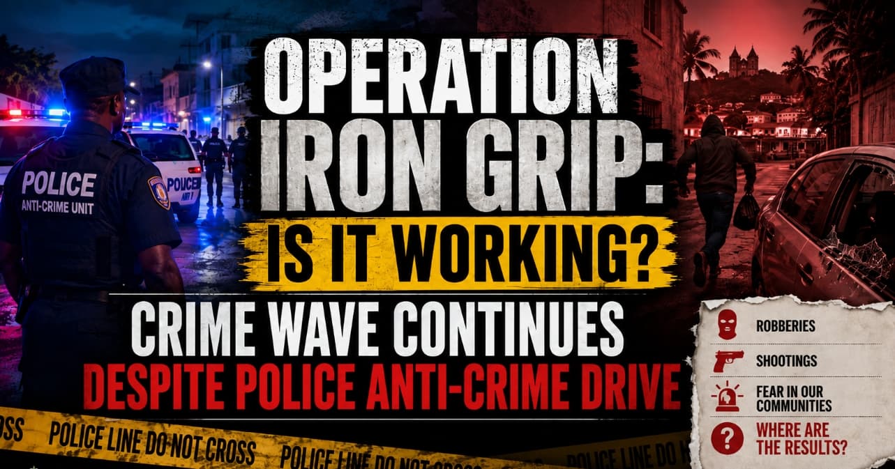operation iron grip is it working
