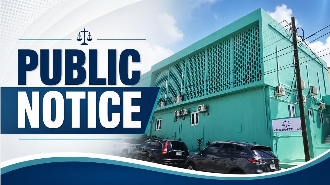 magistrates court public notice