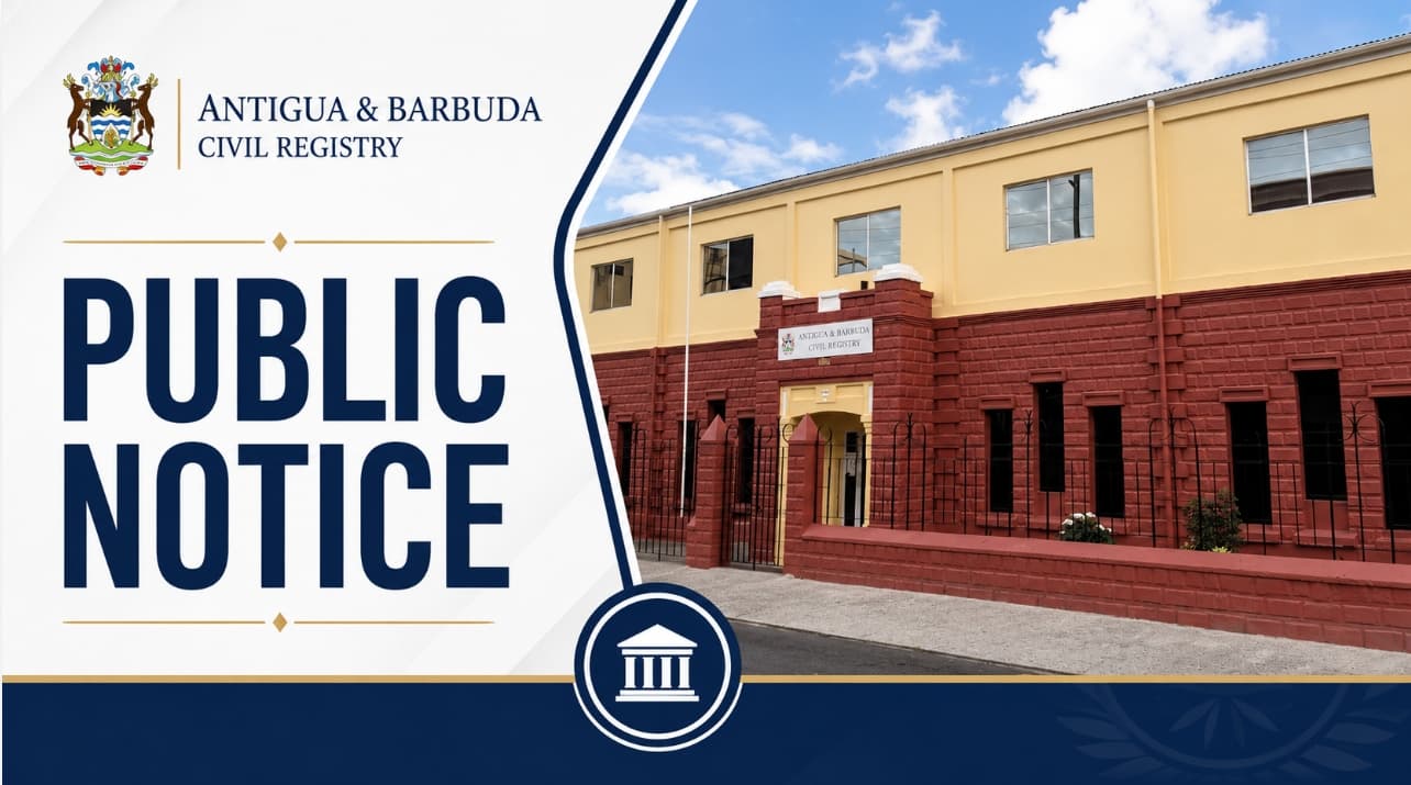 civil registry public notice