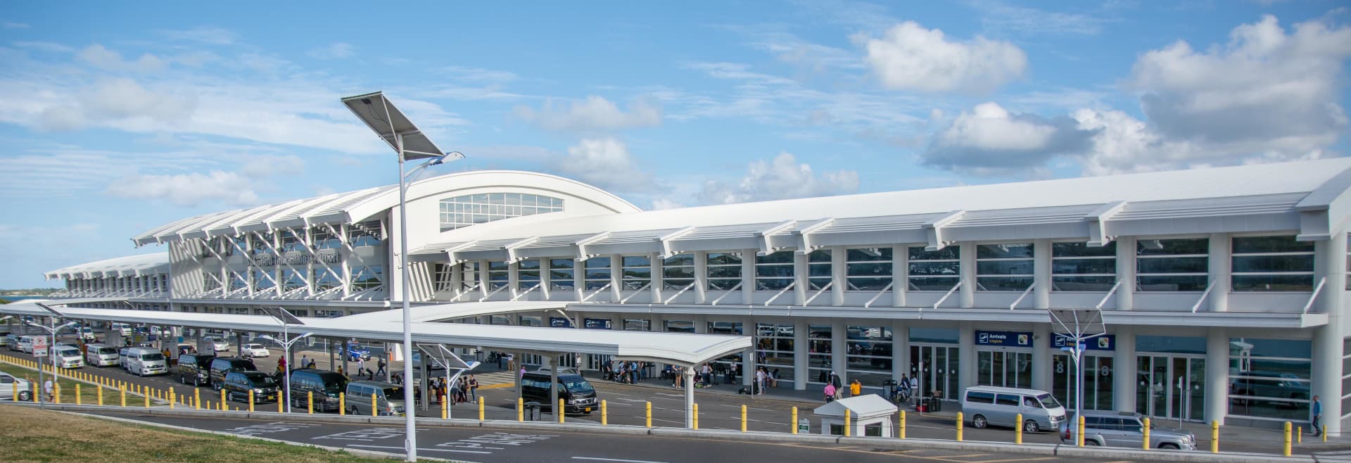 vc bird international airport outside