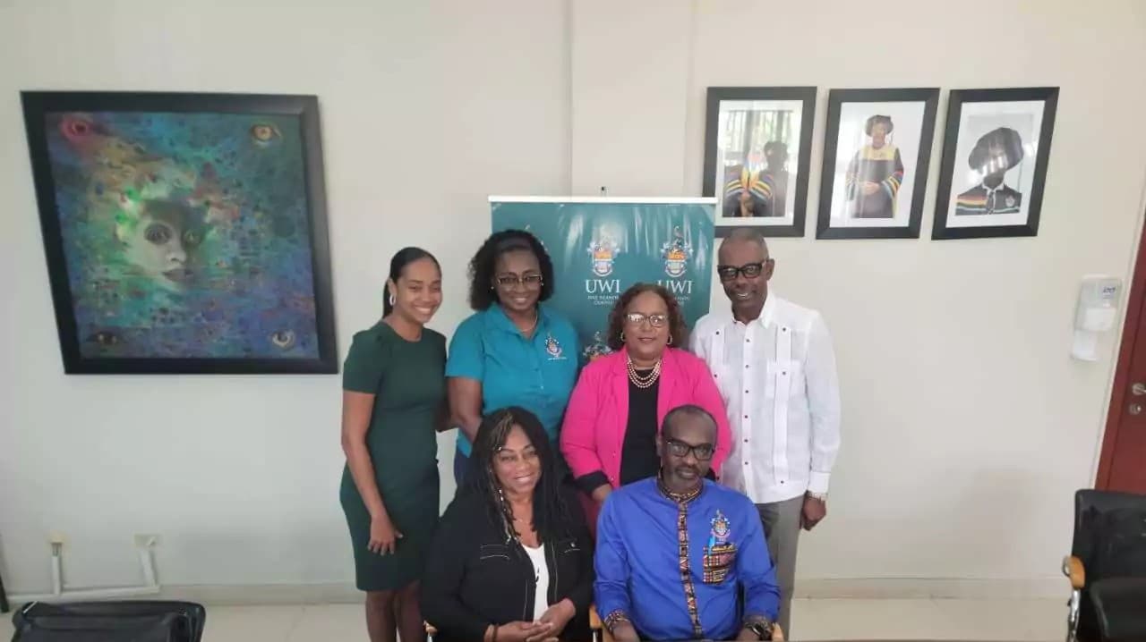 harold lovell with University of Toronto and UWI Five Islands forge partnership