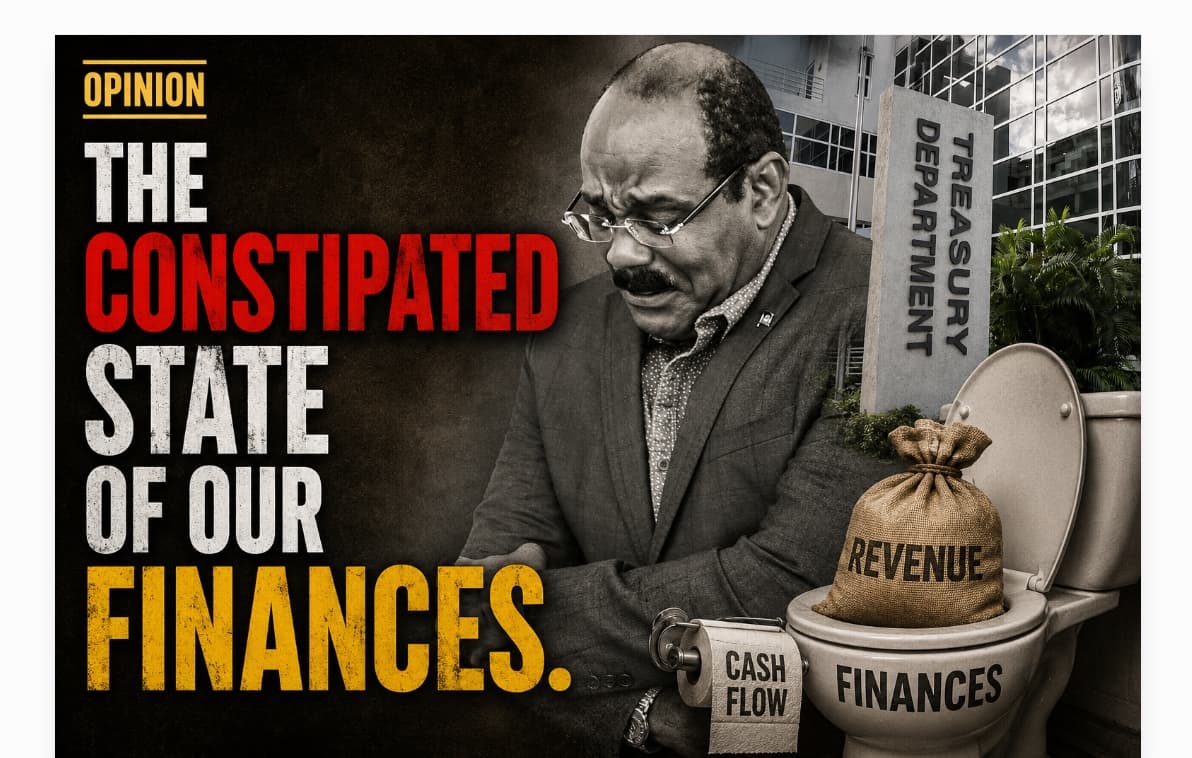 opinion the constipated state of our finances