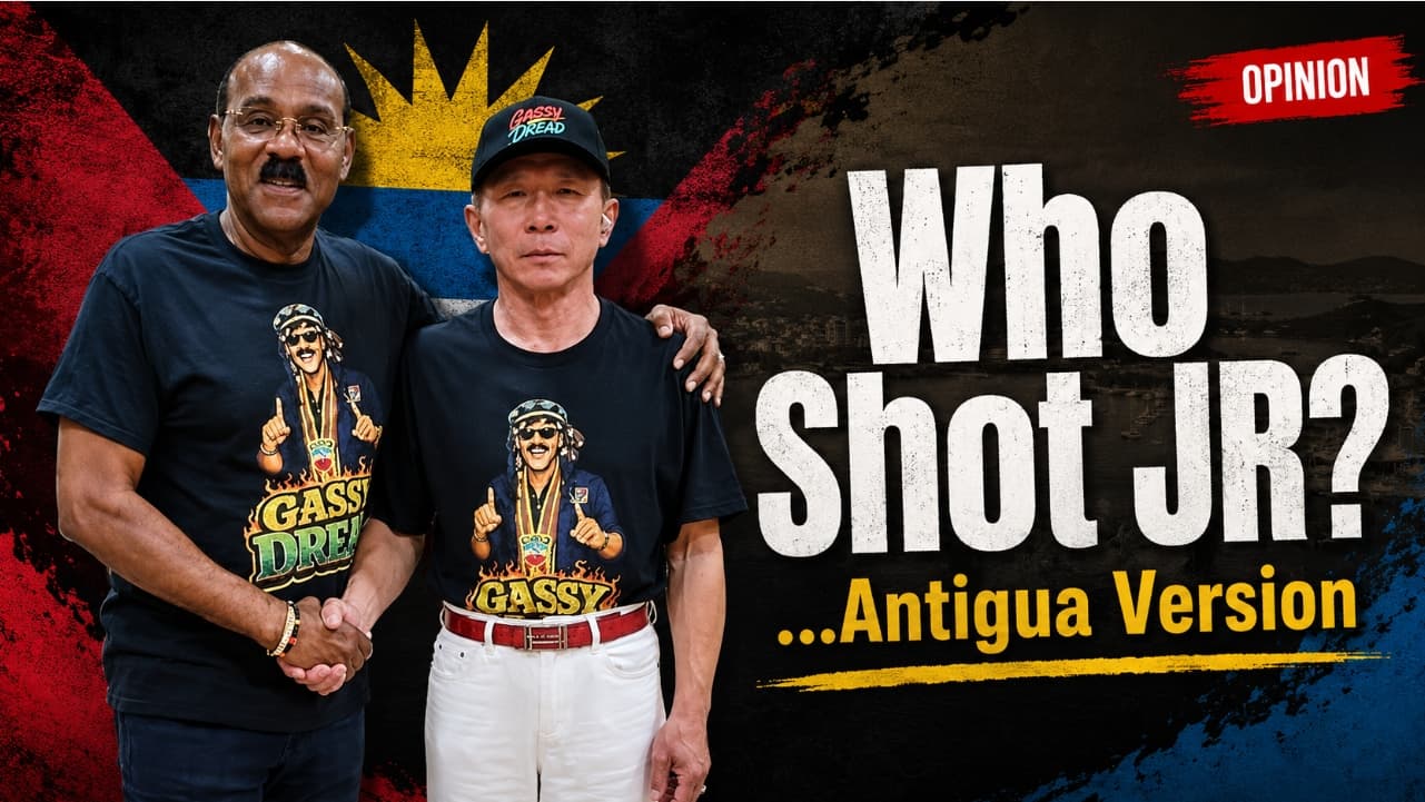 who shot jr antigua version opinion