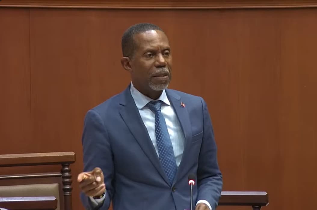 trevor walker in afternoon session of parliament on 28 sept 2026