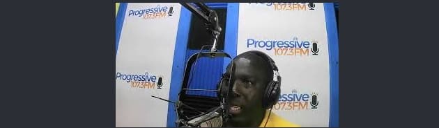 pringle in progressive 1073fm radio studio