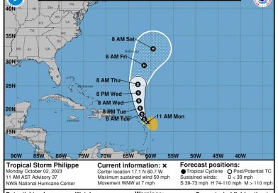 Barbuda hopes for rain from TS Philippe as it remains under warning; Antigua still on watch